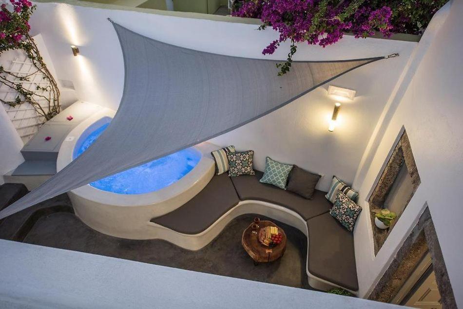 Angels Villa Santorini เมกาโลคอรี ภายนอก รูปภาพ