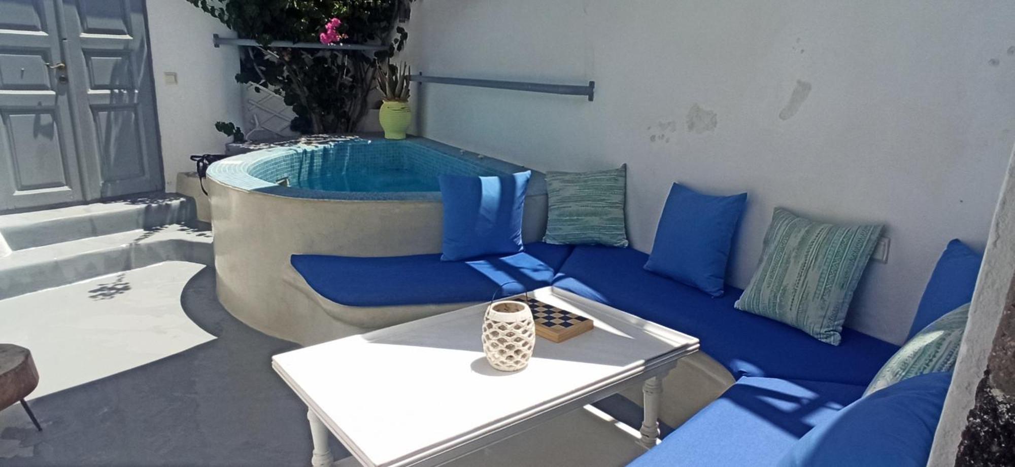 Angels Villa Santorini เมกาโลคอรี ภายนอก รูปภาพ